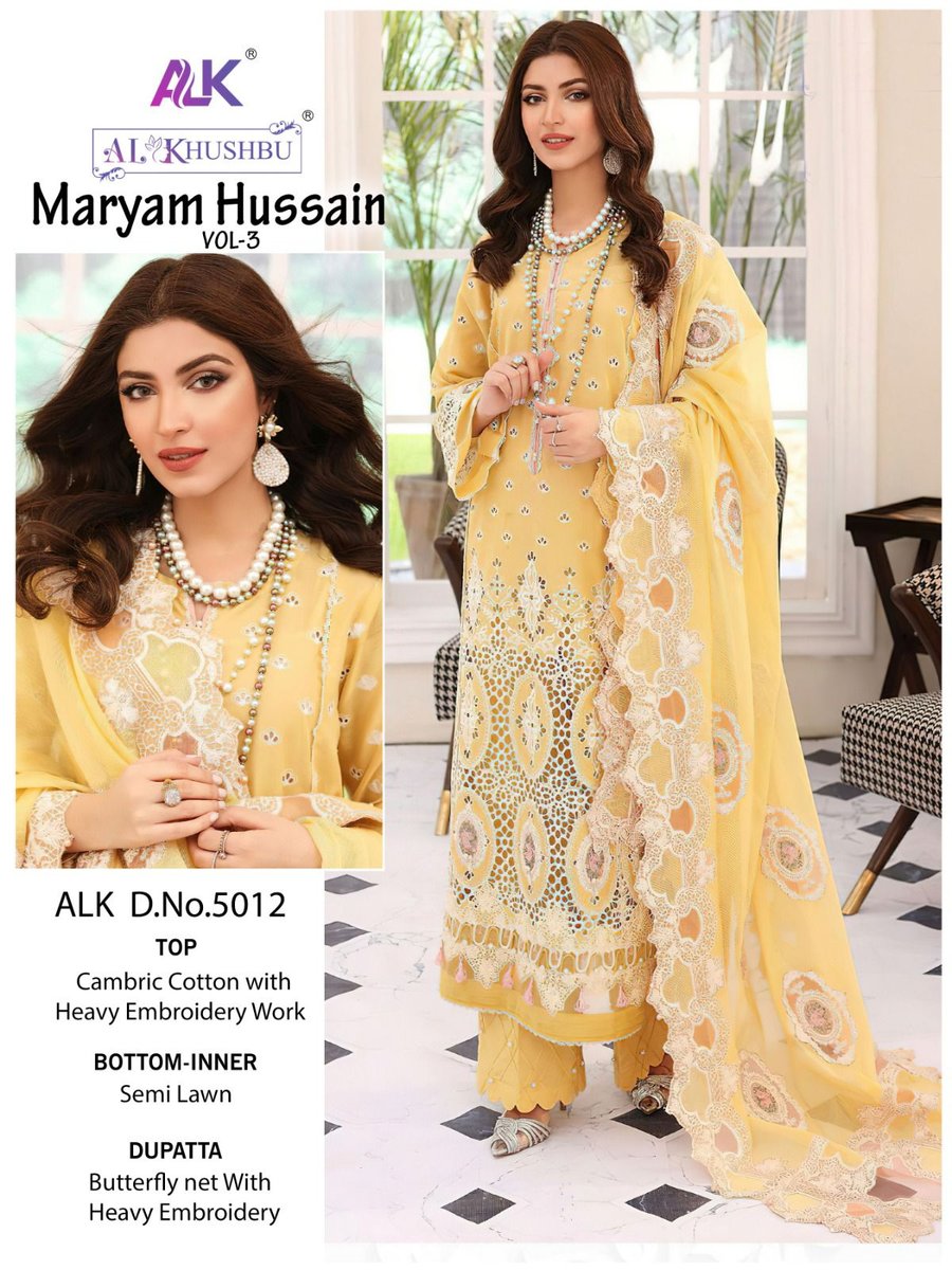 AL Khushbu Maryam Hussain Vol-3 5010-5013 Series 7
