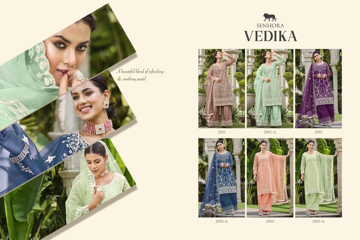 SENHORA DRESSES VEDIKA-2 2091 TO 2093-A 7