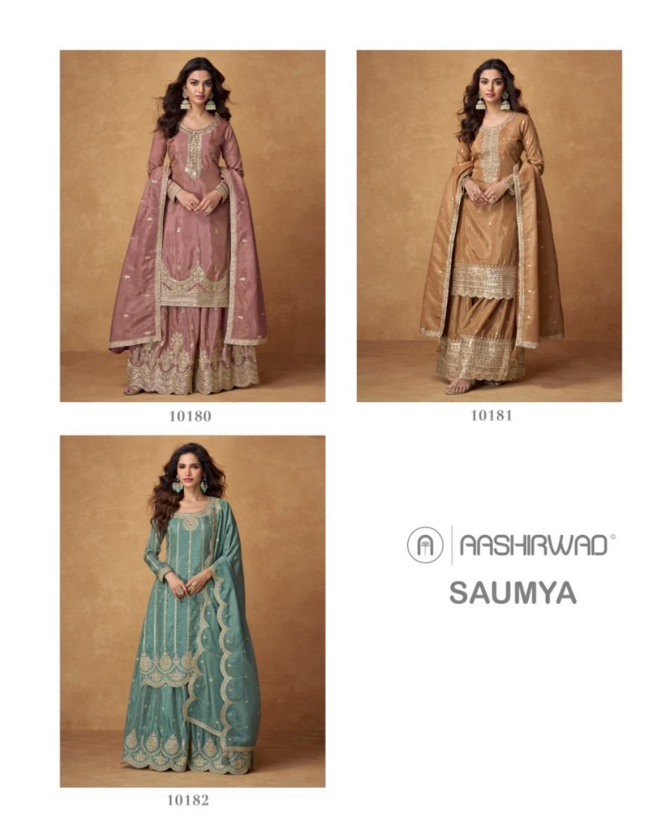 AASHIRWAD CREATION SAUMYA 10180-10182 4