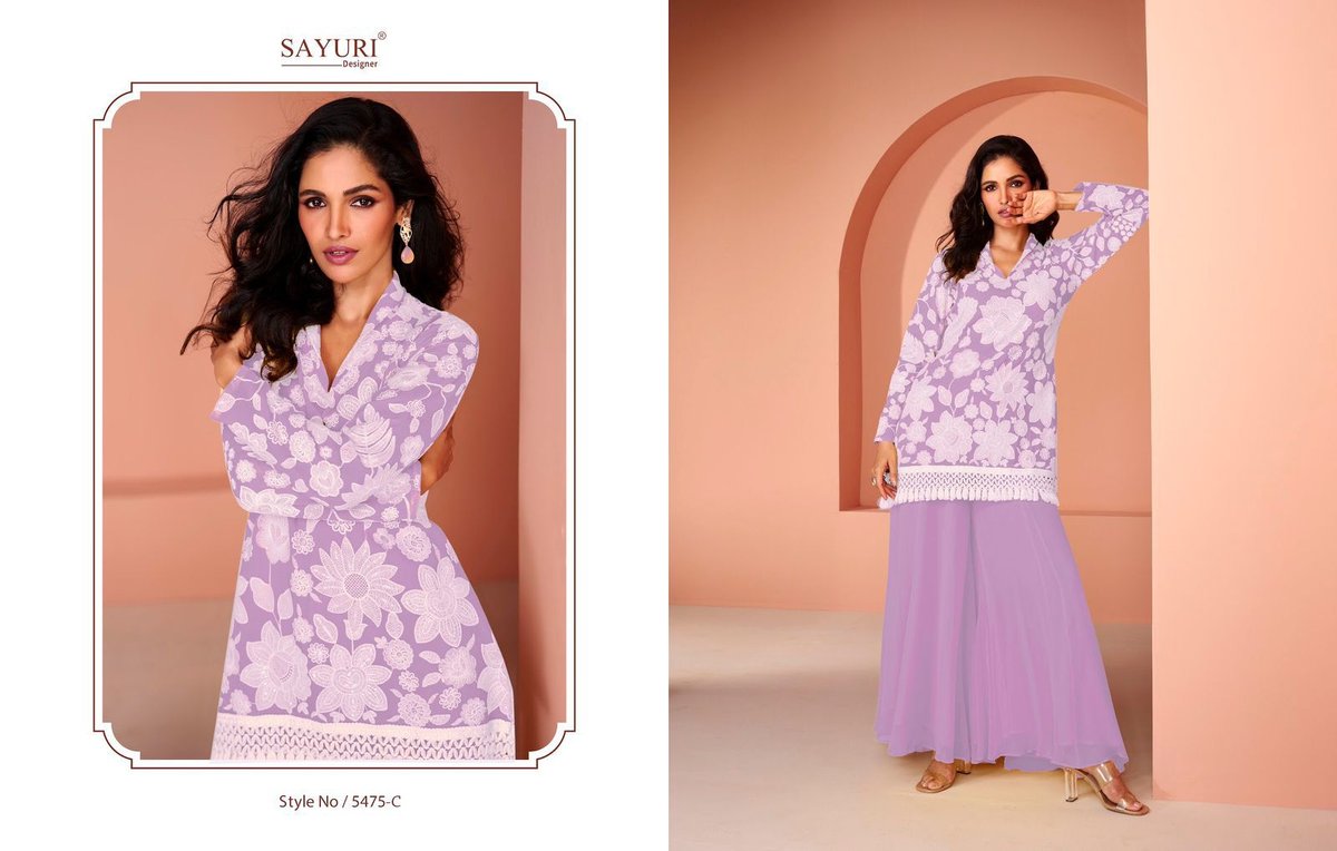 SAYURI DESIGNER INAYAA 5475-A TO 5475-D 3