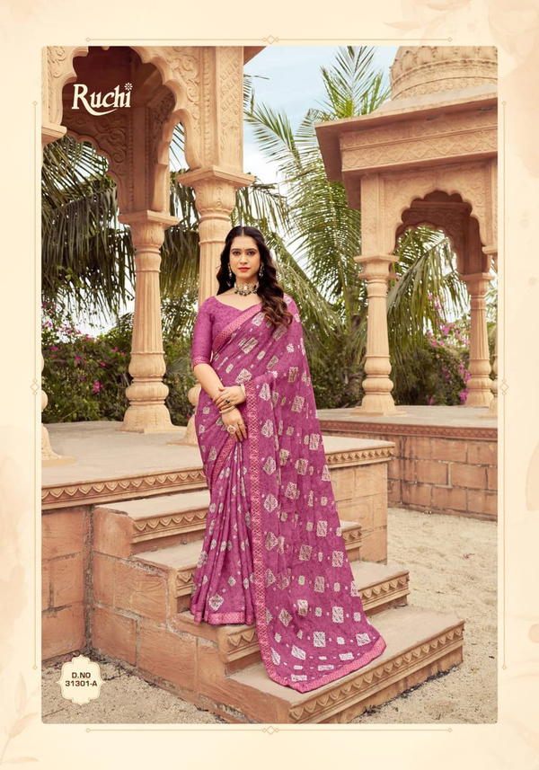 RUCHI SAREE SIMAYAA 23 31301-A TO 31303-D
