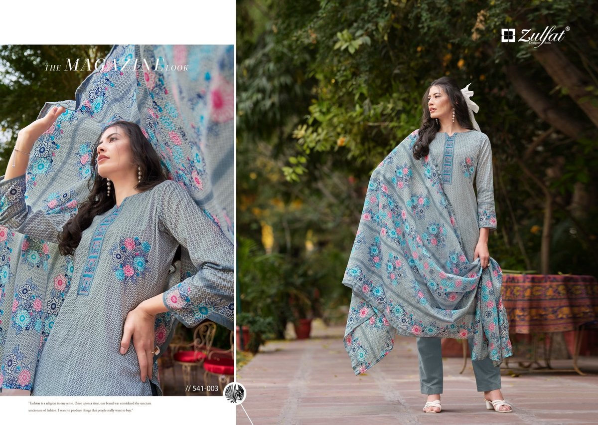 ZULFAT DESIGNER MARYAM VOL-3 541-001 TO 541-008 3