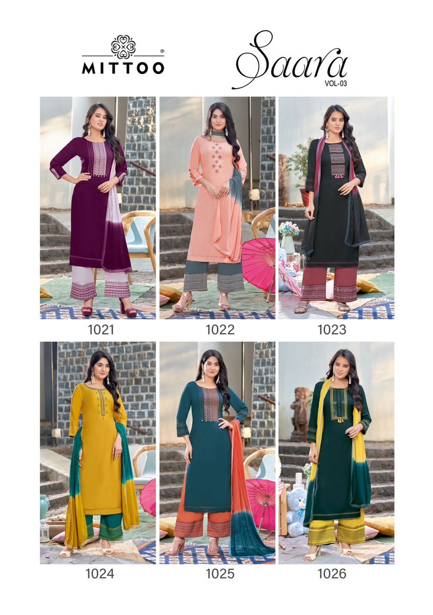Mittoo Saara Vol-3 1021-1026 Series 7