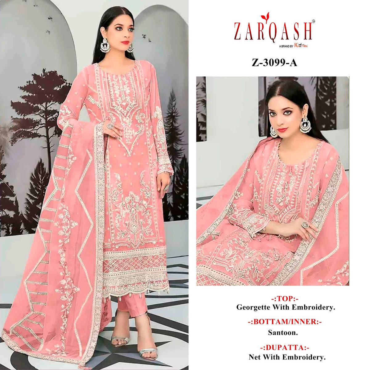 ZARQASH Z-3099-A TO Z-3099-C 1