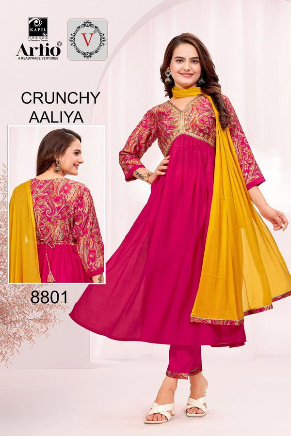 KAPIL TRENDZ VEDA CRUNCHY AALIA 8801 TO 8809