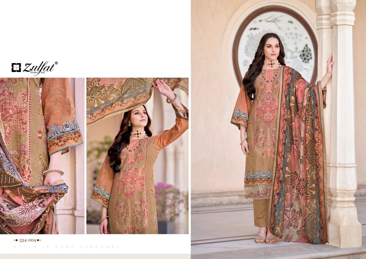 ZULFAT DESIGNER GULREZ 534-001 TO 534-008 4