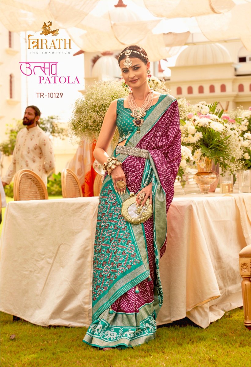 Trirath Utsav Patola 10124-10132 Series 6