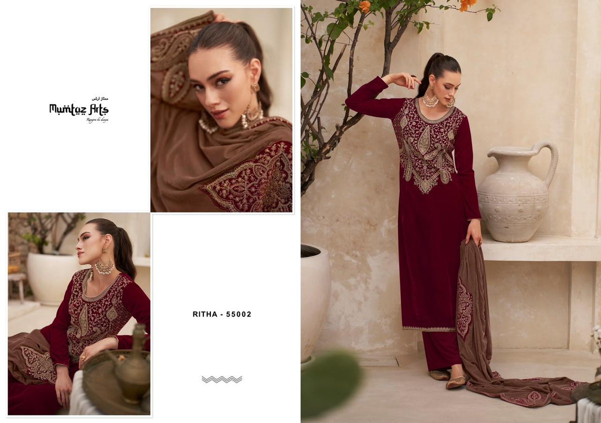 Mumtaz Arts Ritha 55001-55004 Series 2