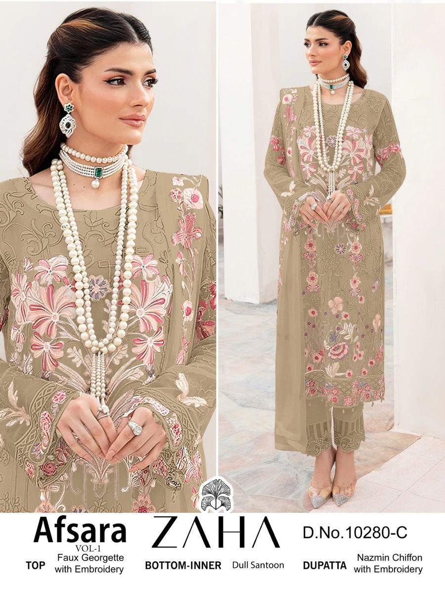 ZAHA AFSARA VOL-1 10280-A TO 10280-C 3