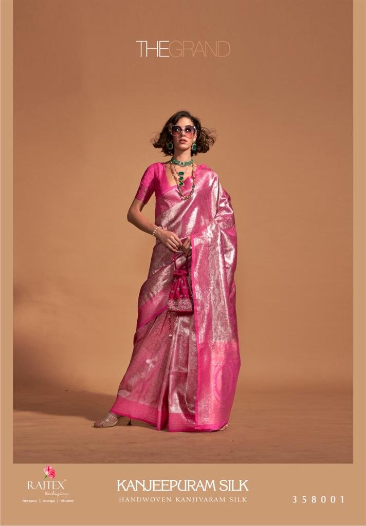 RAJTEX KANJEEPURAM SILK 358001-358006 SERIES 1