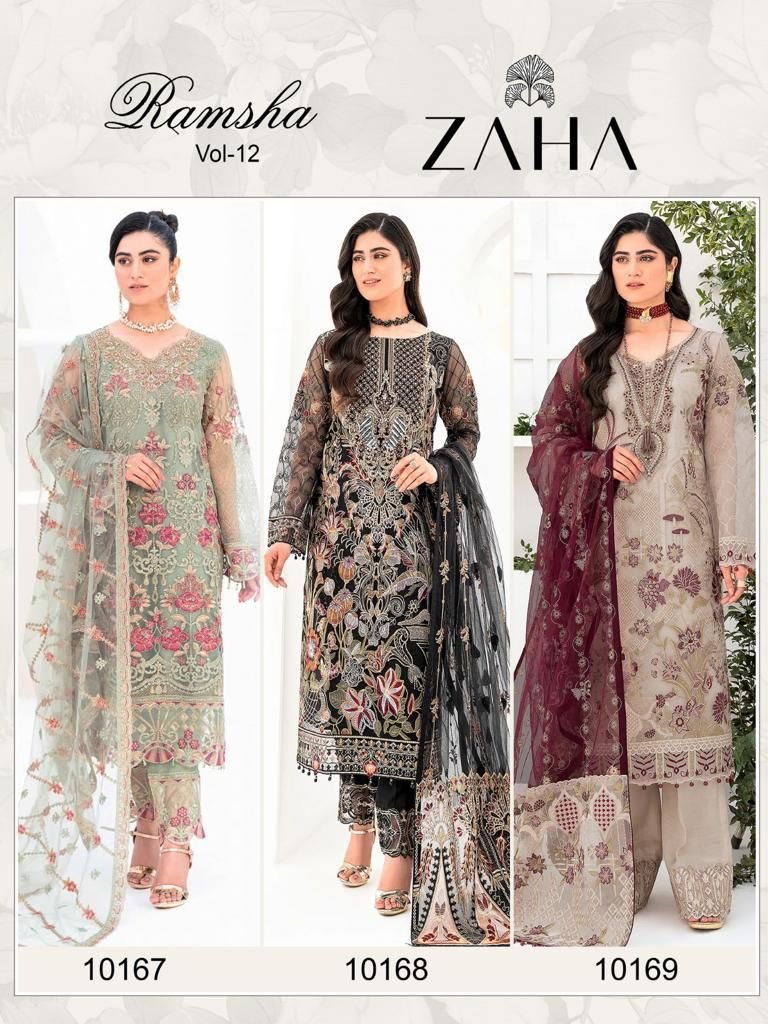 Zaha Ramsha Vol-12 10167-10169 Series 4