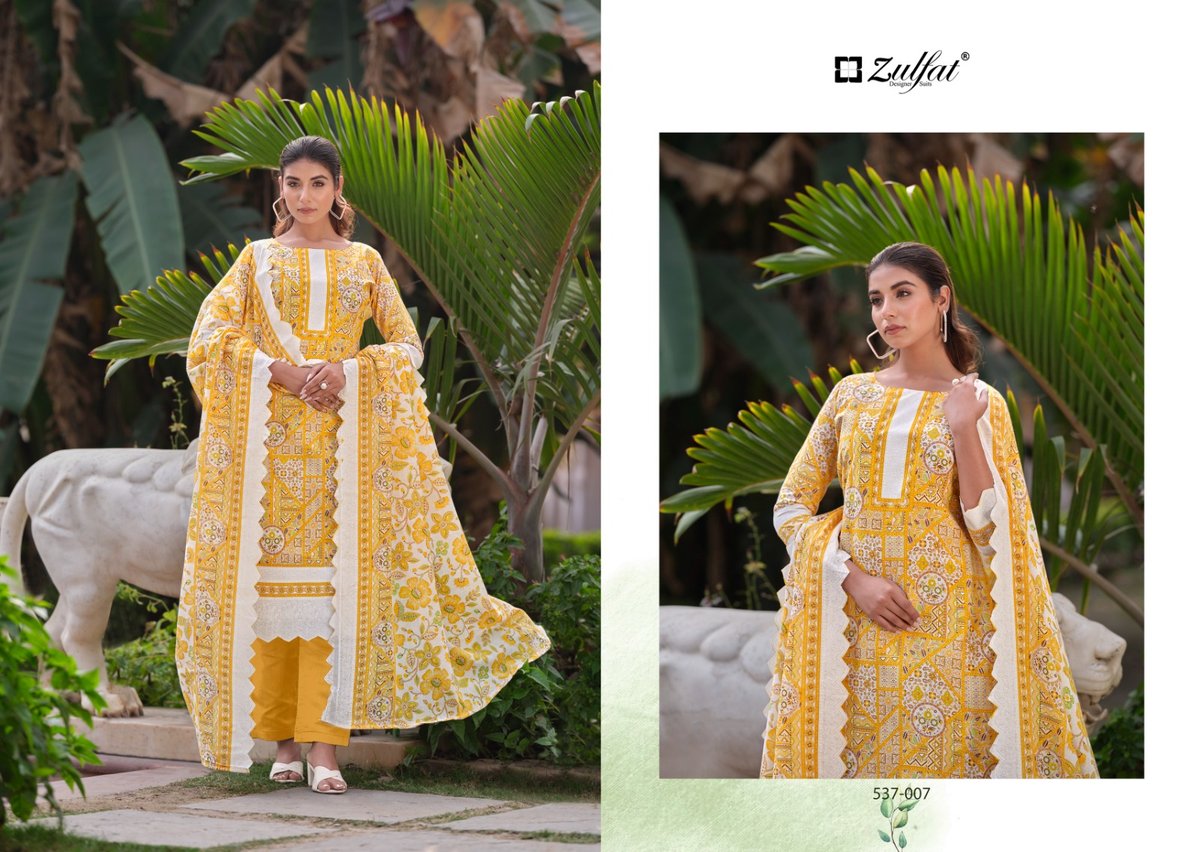 ZULFAT DESIGNER MARYAM VOL-2 537-001 TO 537-008 7