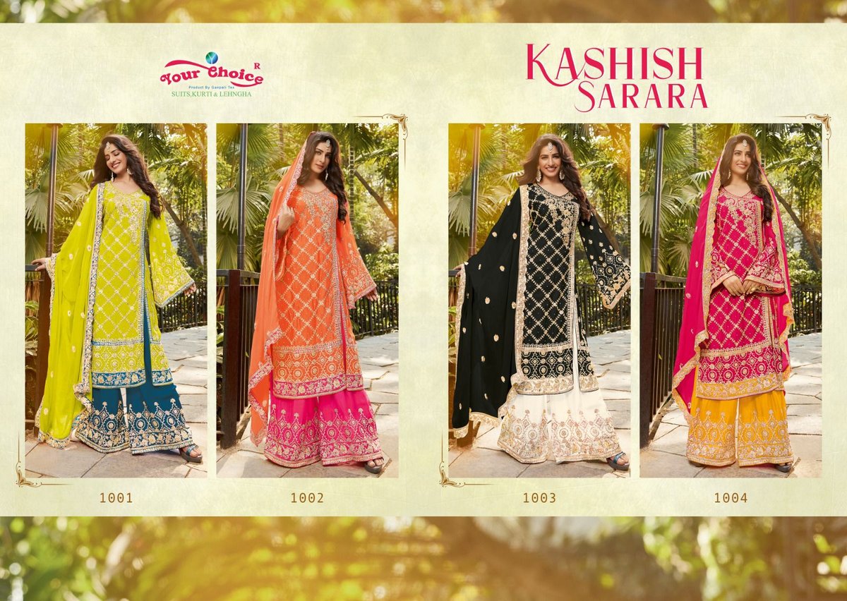 Your Choice Kashish Sarara 1001-1004 Series 5