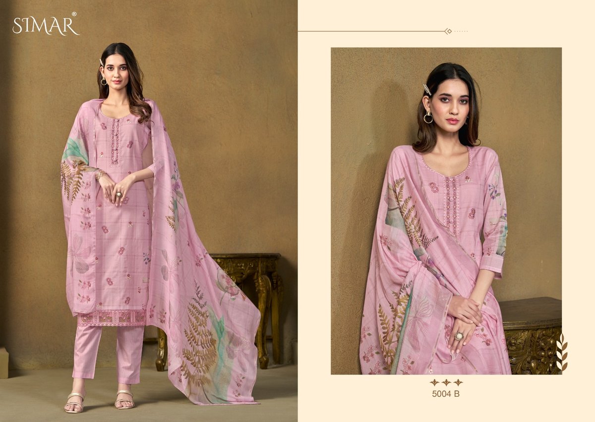 GLOSSY SIMAR TANISHKA 5004-A TO 5004-D 2