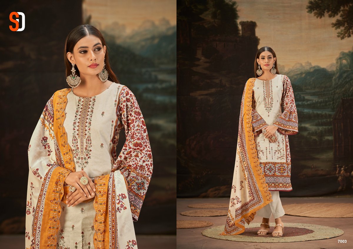 SHARADDHA DESIGNER BIN SAEED VOL-7 7001 TO 7008 3