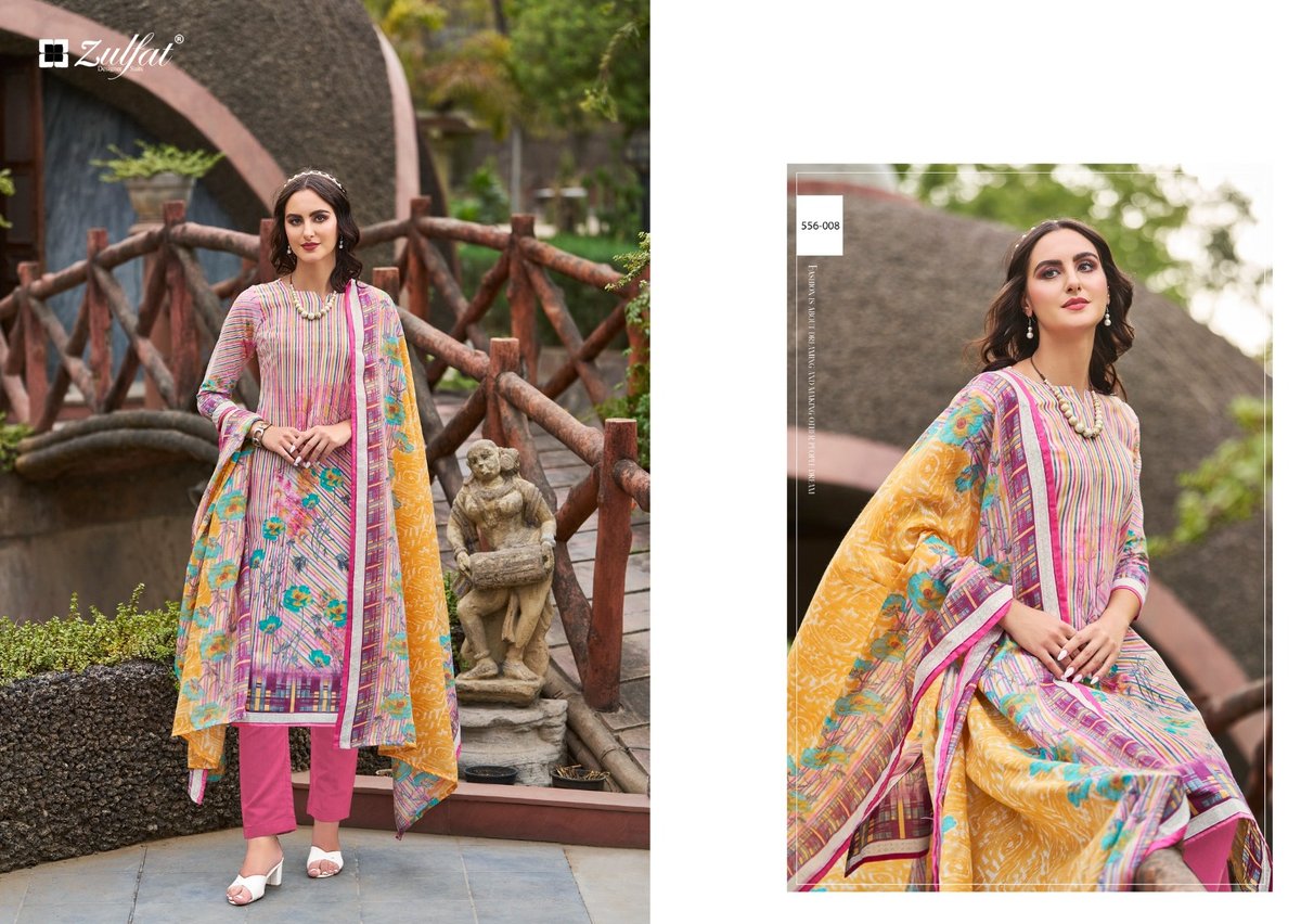 ZULFAT DESIGNER MARYAM VOL-5 556-001 TO 556-008 8