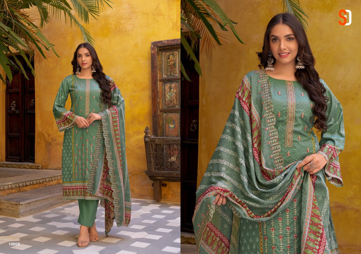 SHARADDHA DESIGNER BIN SAEED VOL-10 10001 TO 10008 8