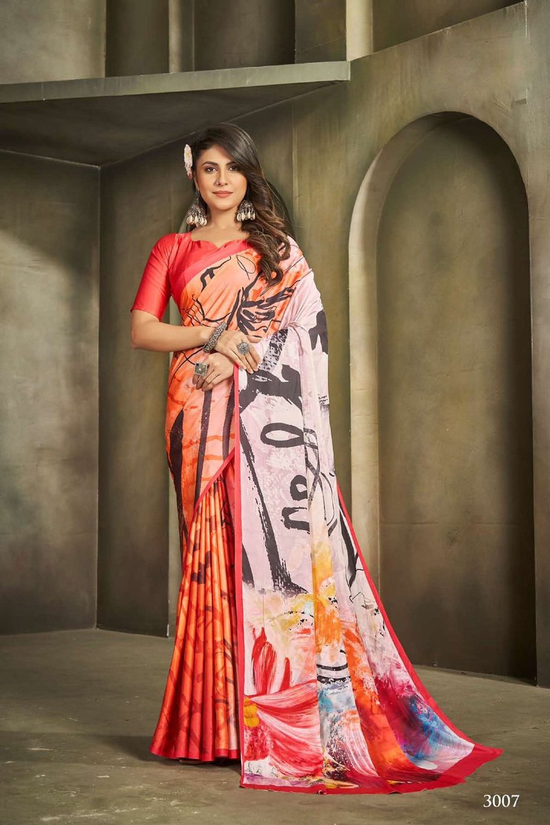 Agarwal Fashion SE RAINA VOL-1 3001 TO 3009 7