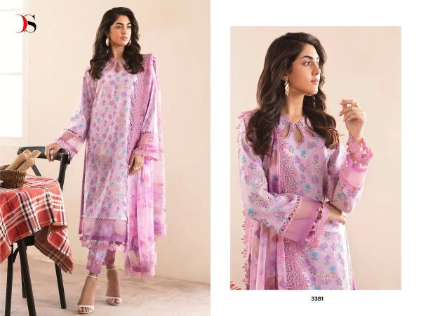 Deepsy Suit Afrozeh Chikankari Lawn Vol-23 3171-3178 Series