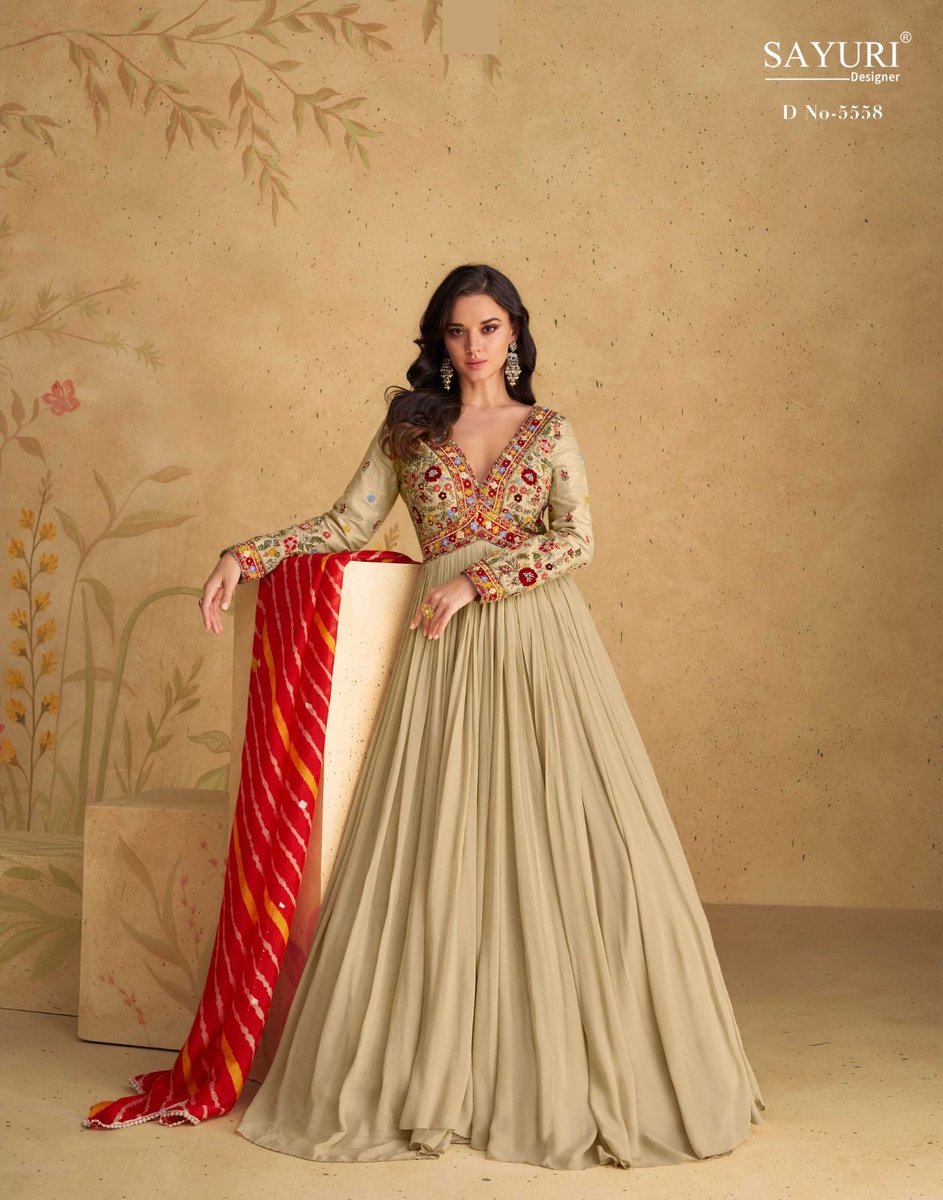 SAYURI DESIGNER SAJNI 5558 TO 5560 1