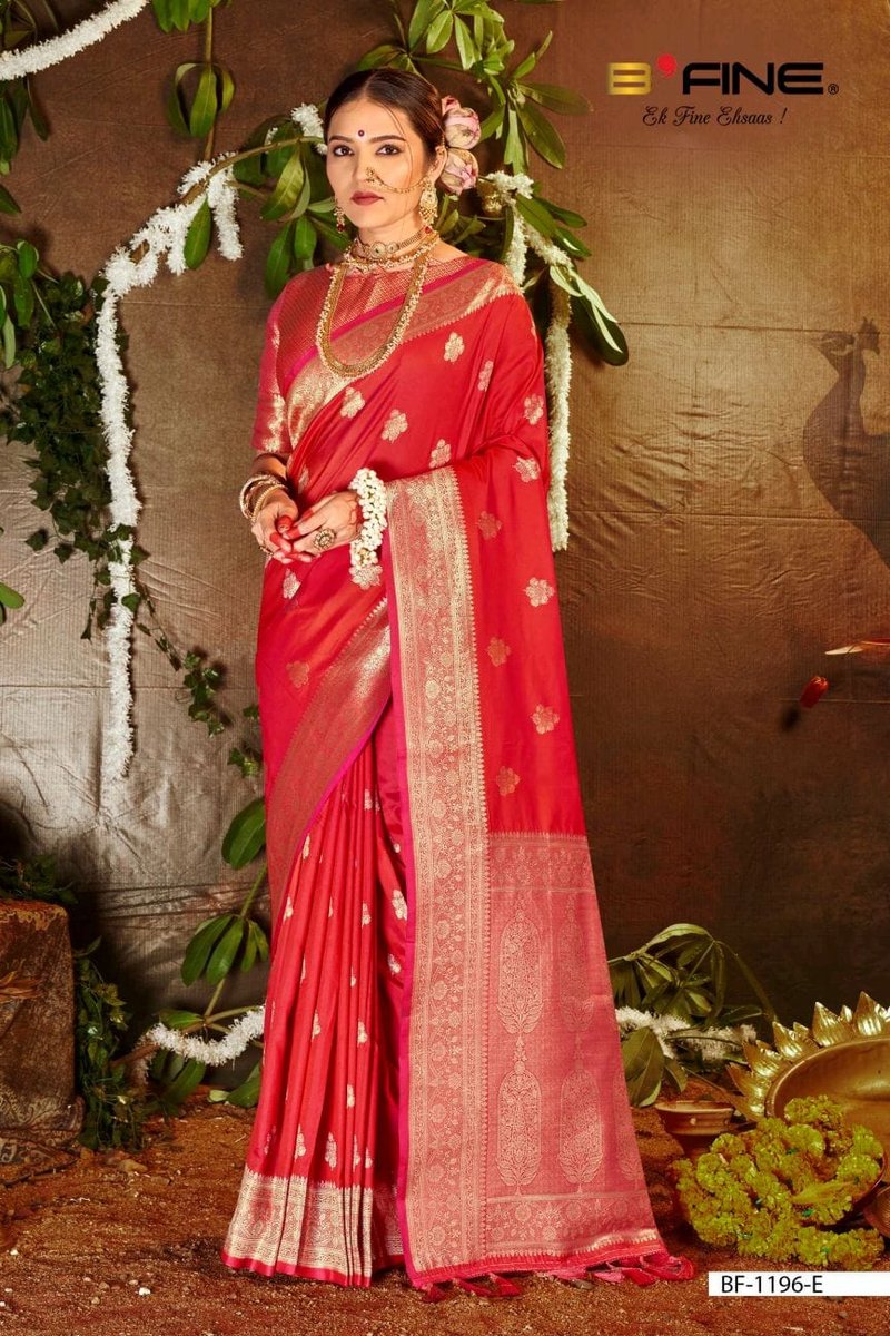 B FINE SAREE BHUMIKA BF-1196-A TO BF-1196-E 5