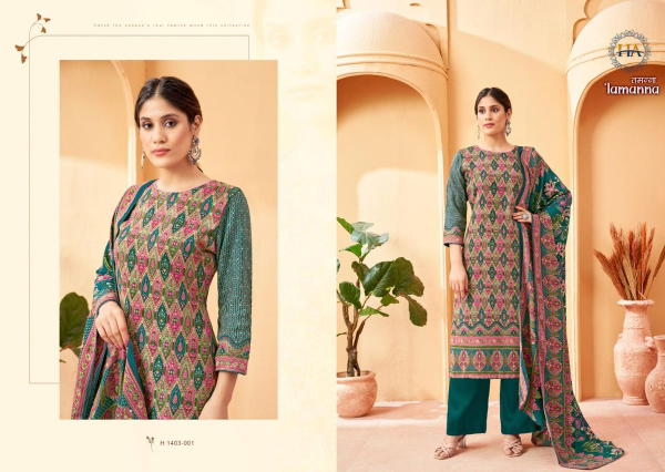 Harshit Fashion Tamanna 1403-001 to 1403-008 Series