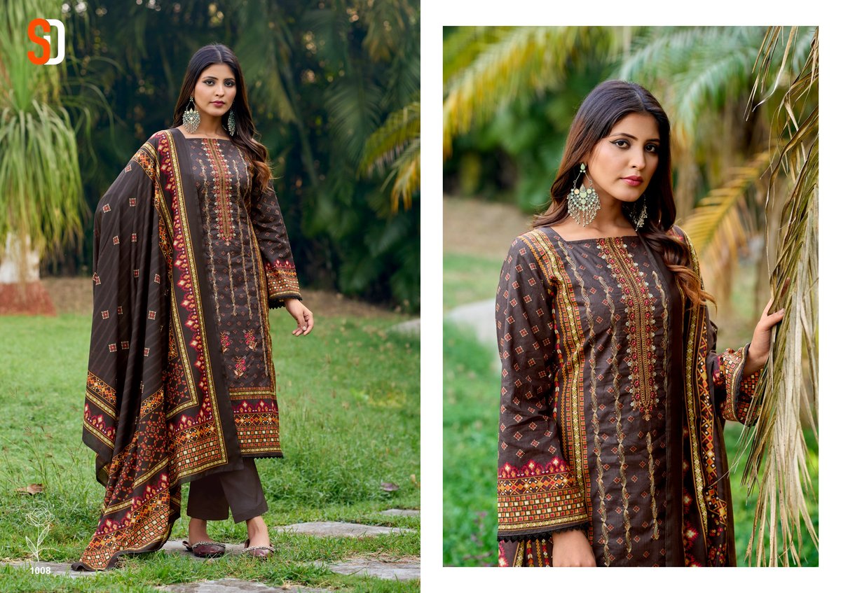 SHRADDHA DESIGNER BIN SAEED VOL-6 1001 TO 1008 8