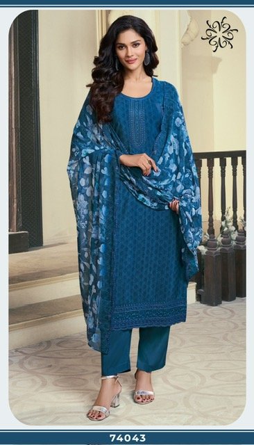VINAY FASHION KULEESH SILKINA - ROYAL CREPE 47 74041-74048 3