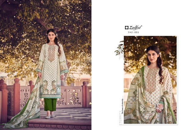 ZULFAT DESIGNER JANNAT 542-001 TO 542-006