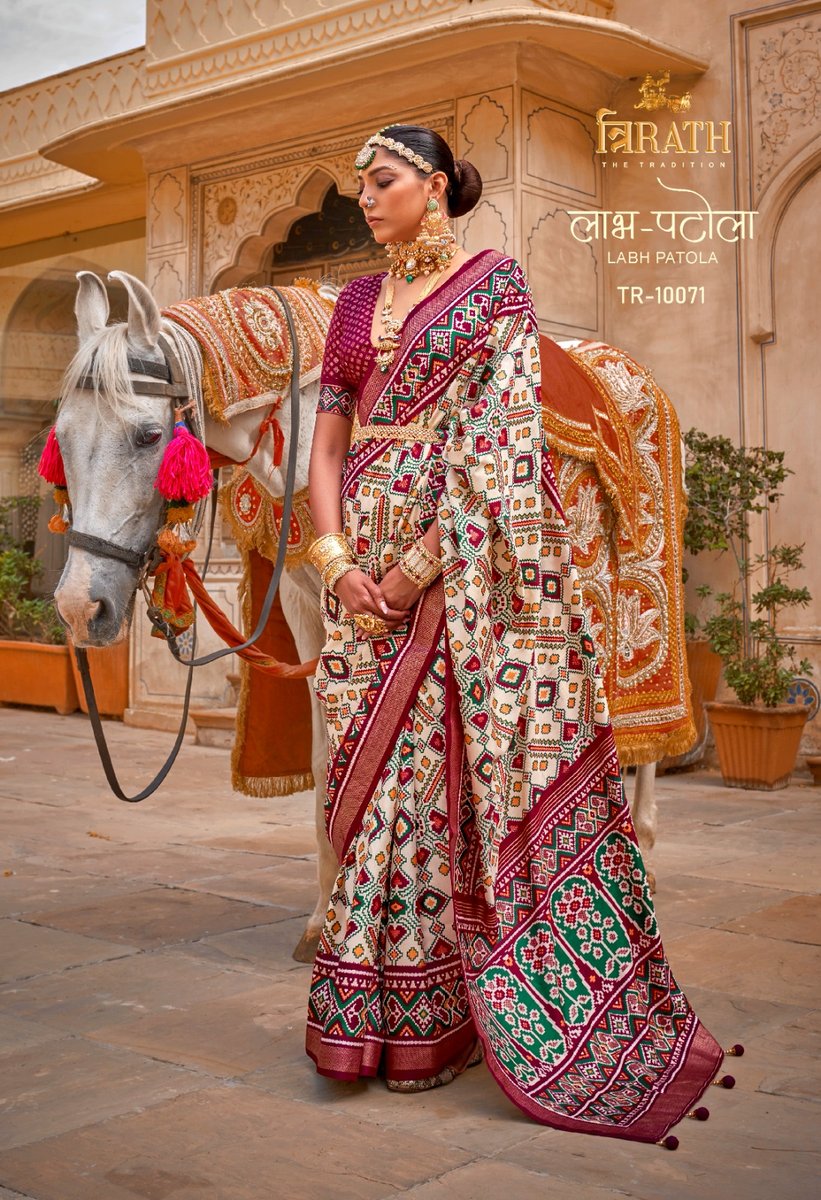 Trirath Labh Patola TR-10067 to TR-10077 Series 5