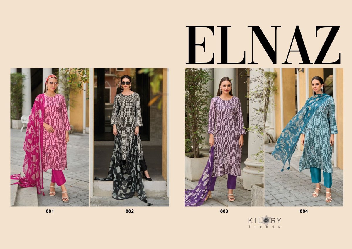 KILORY TRENDZ ELNAZ 881 TO 884 5