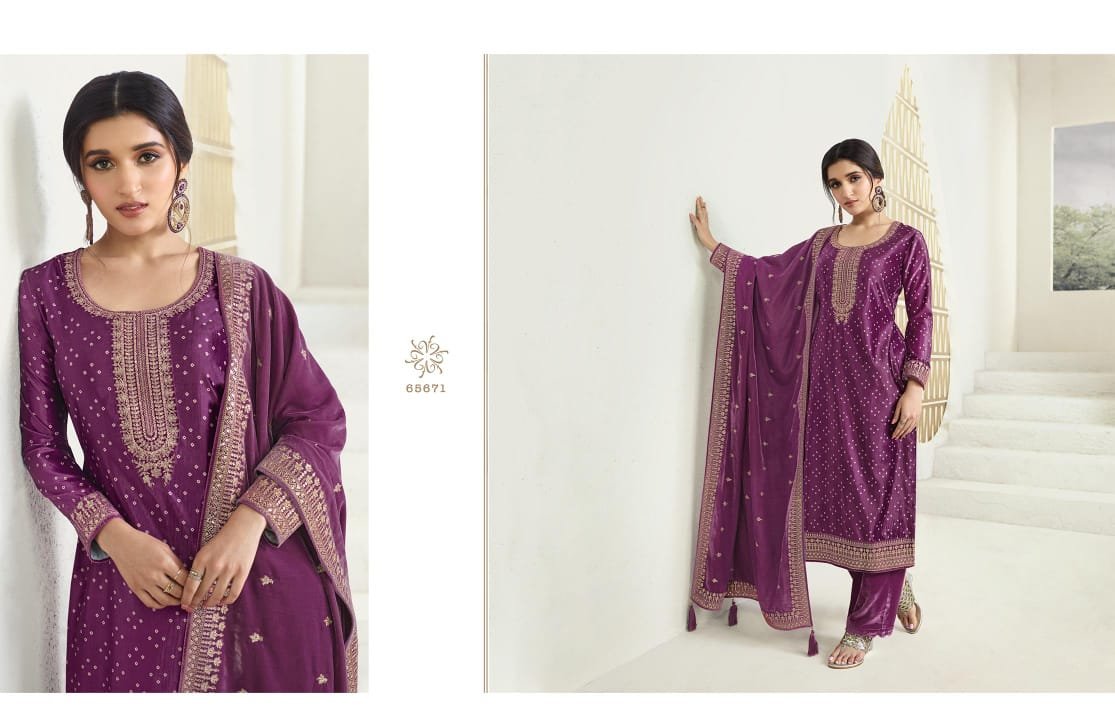 Vinay Fashion Kervin Kanval 65671-65676 Series 1