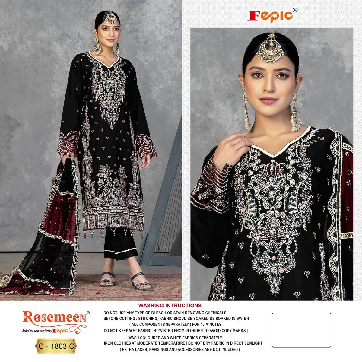 FEPIC ROSEMEEN C-1803-A TO C-1803-C 3