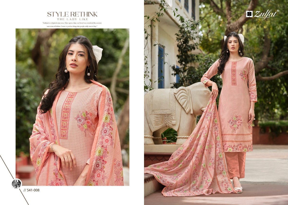 ZULFAT DESIGNER MARYAM VOL-3 541-001 TO 541-008 8