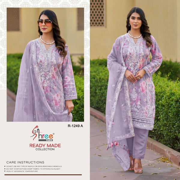 SHREE FAB READY MADE COLLECTION R-1249-A TO R-1249-D