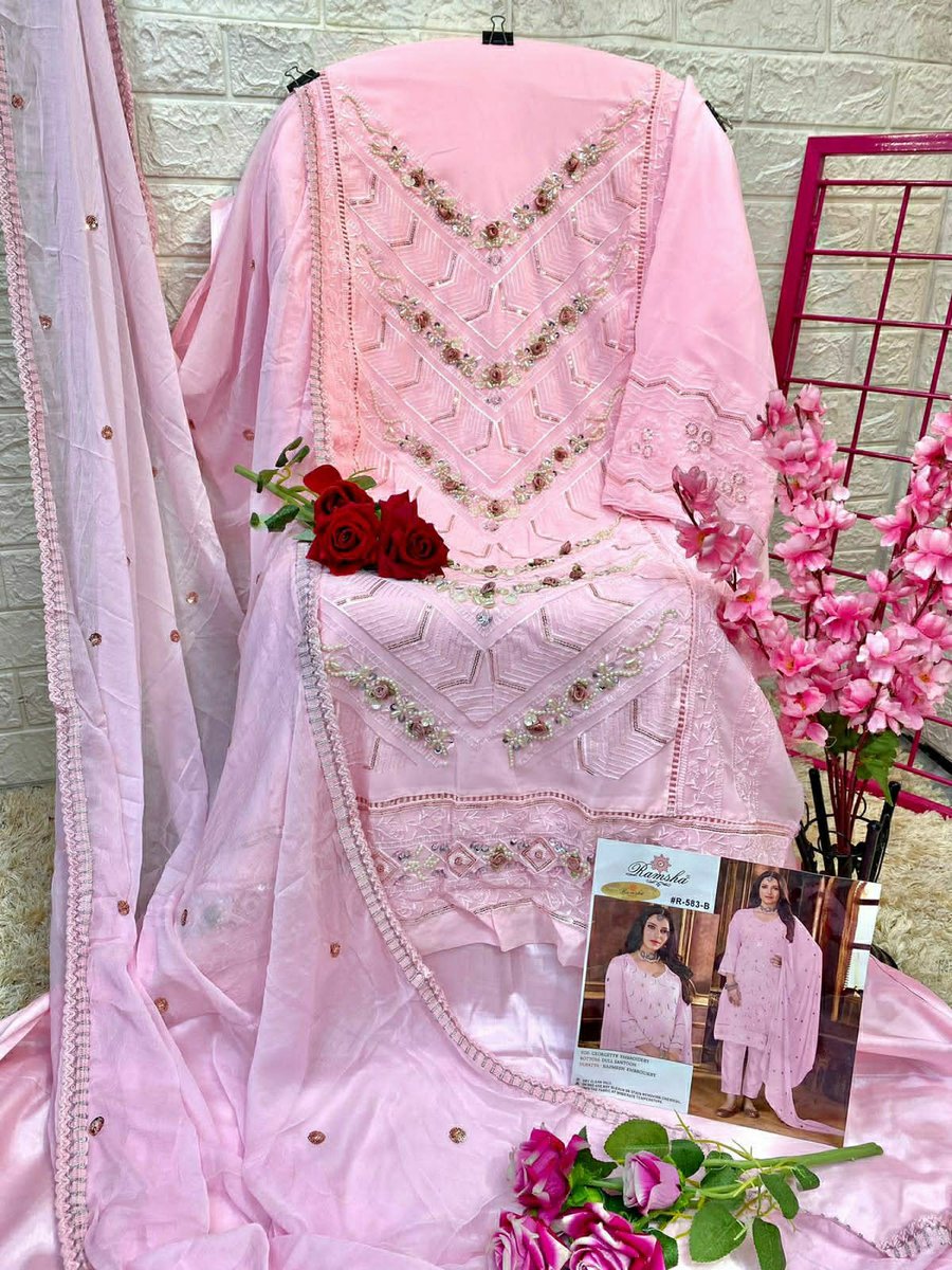 Ramsha Suit R-583 Colors 4