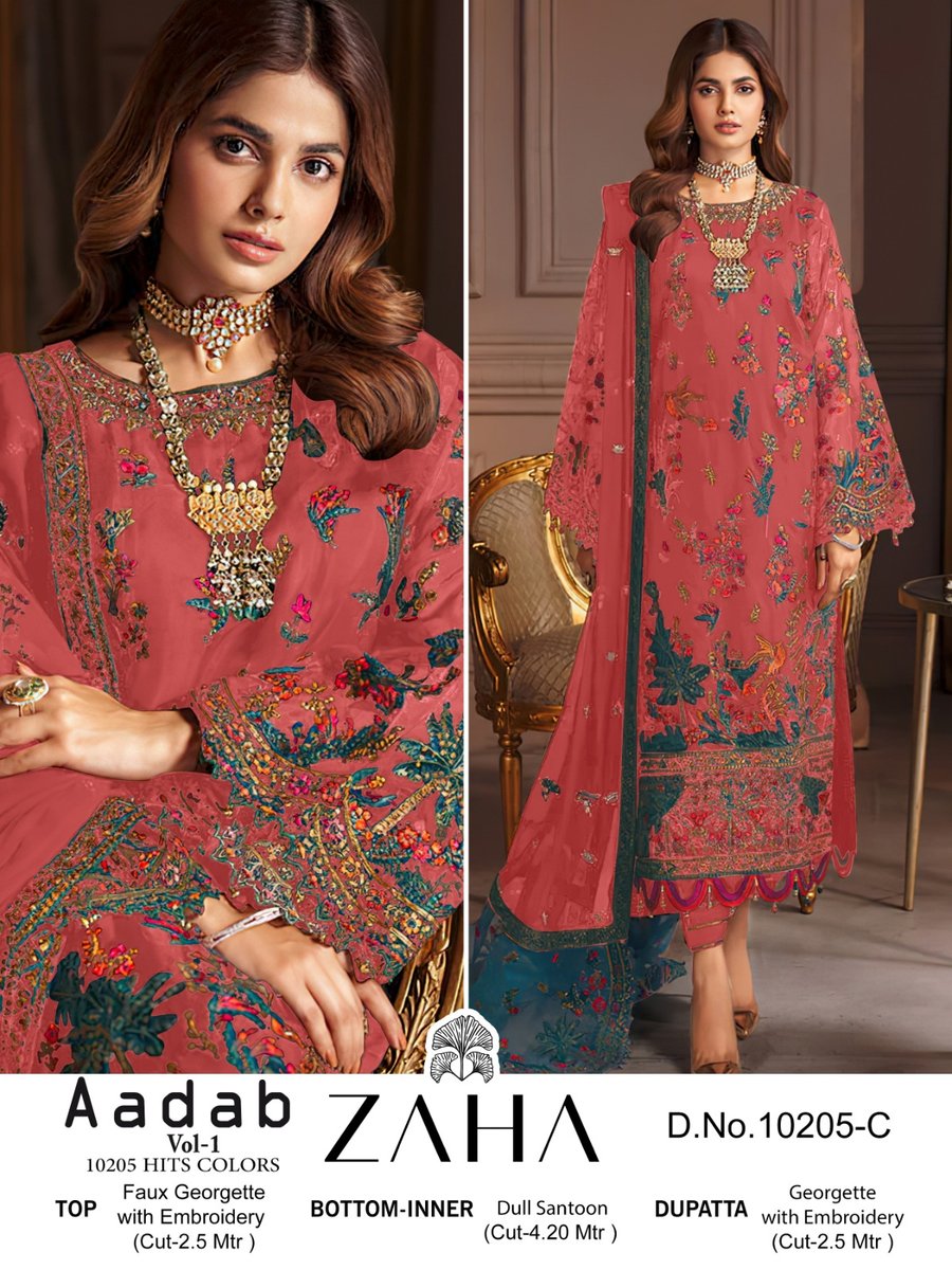 ZAHA AADAB VOL-1 10205-A TO 10205-D 3