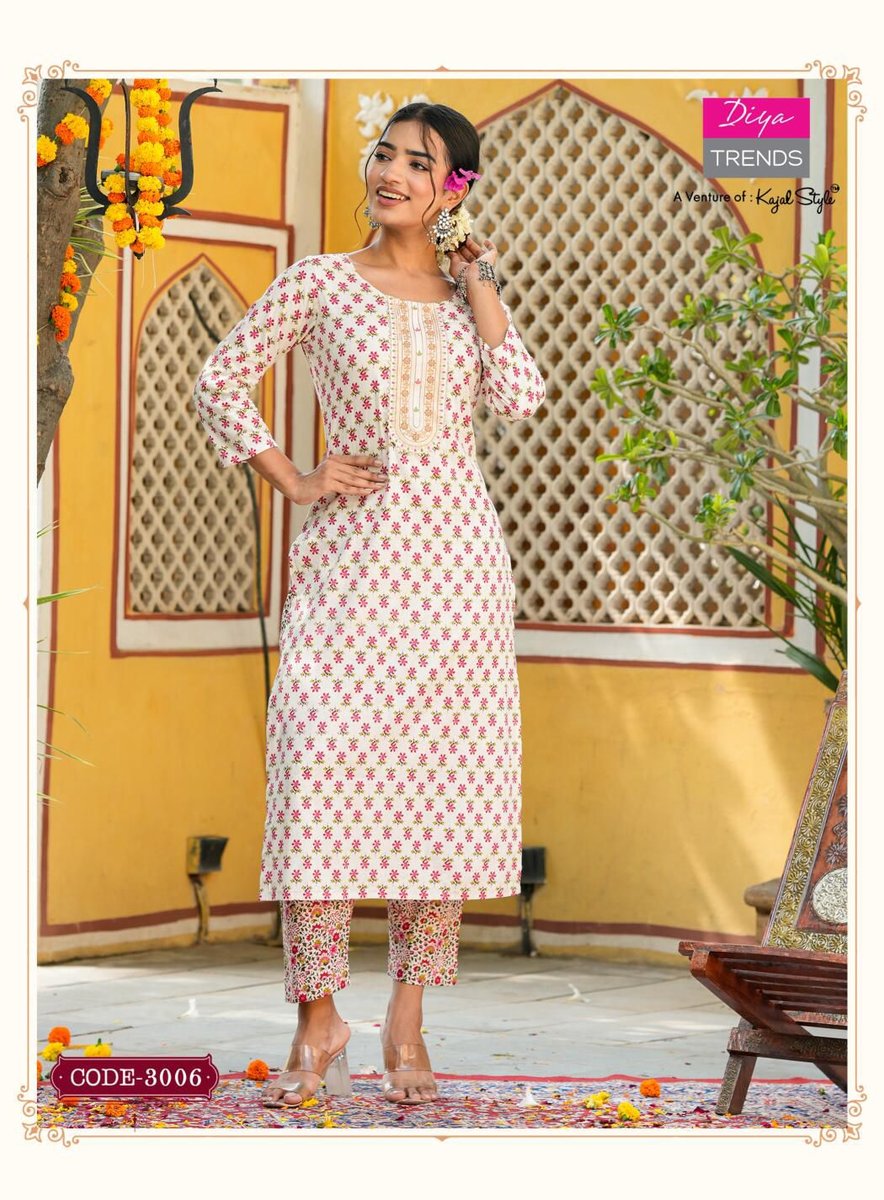 Diya Trends Cotton Candy Vol-3 3001-3008 Series 6
