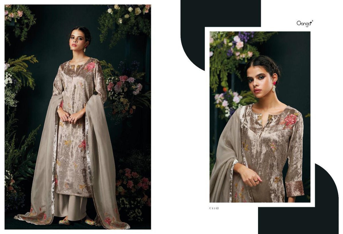 Ganga The Vintage Blossom 1139-1144 Series . 4