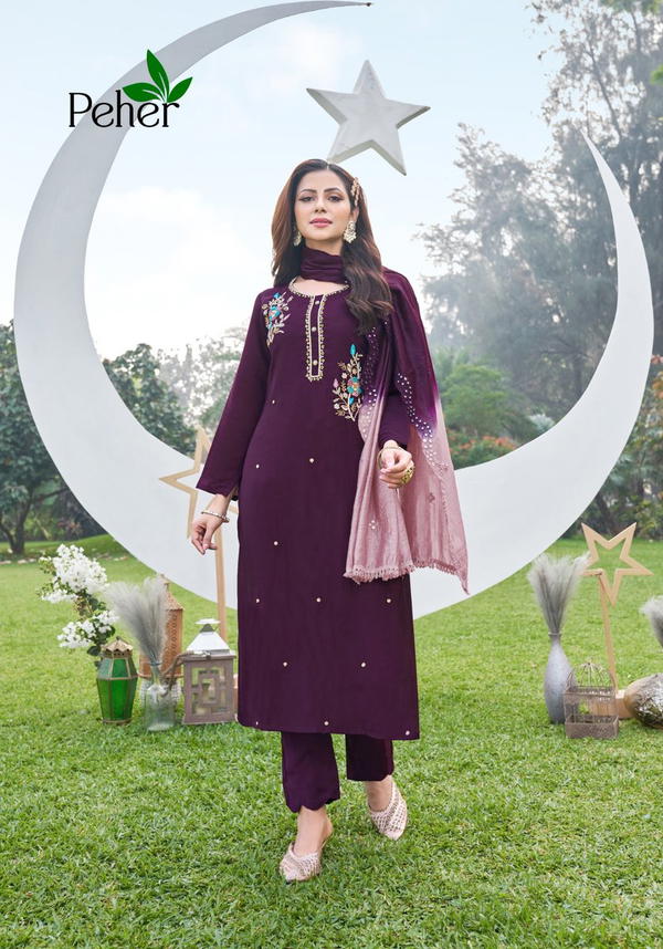 Vivils Prints Peher Rivaaz Vol-4 1061-1065 Series