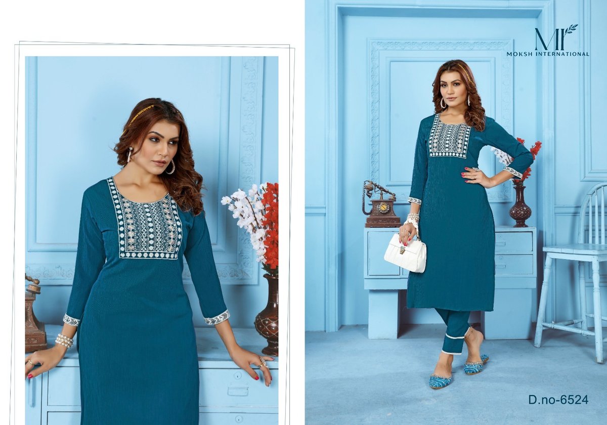 MOKSH GOLDY VOL-2 6521 TO 6524 4