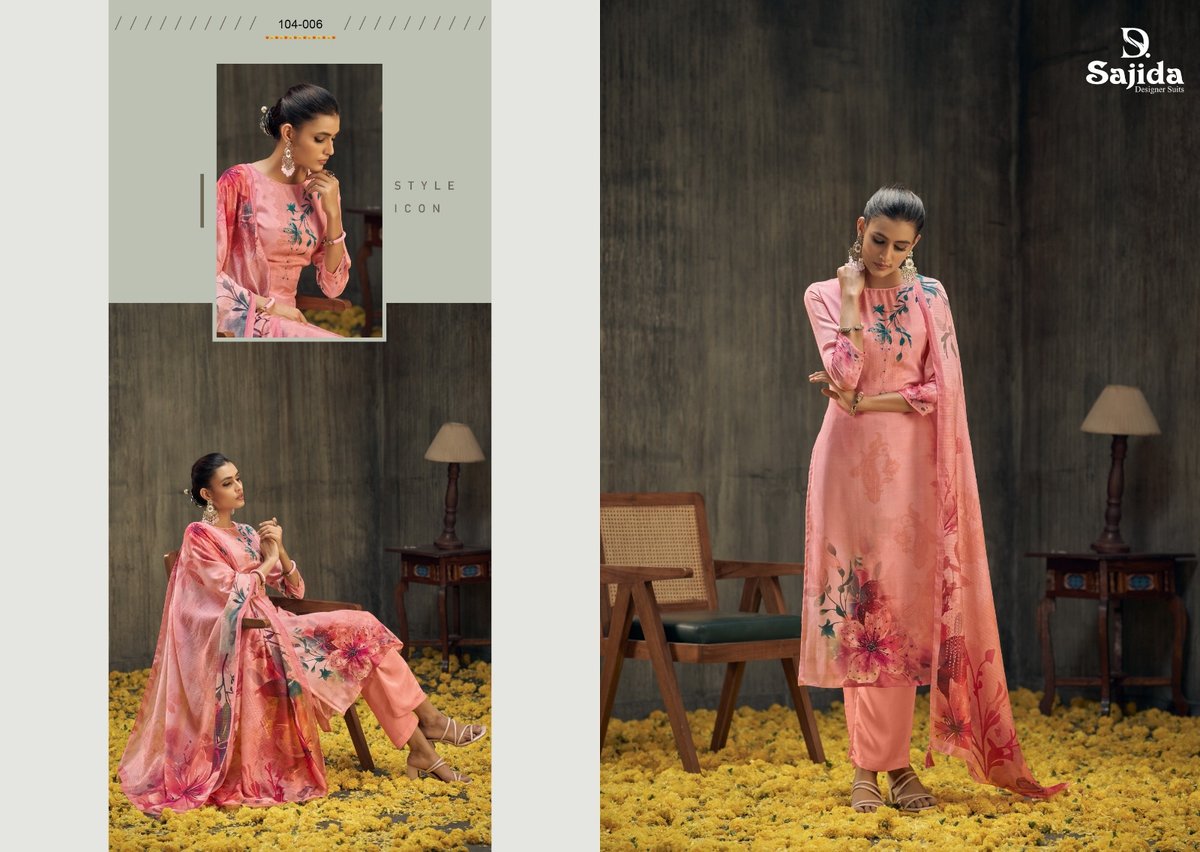SAJIDA SAMAYRA 104-001 TO 104-006 6
