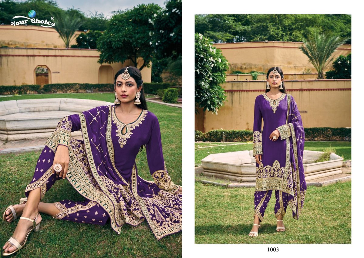 Your Choice Punjabi Suit 1001-1004 Series 3