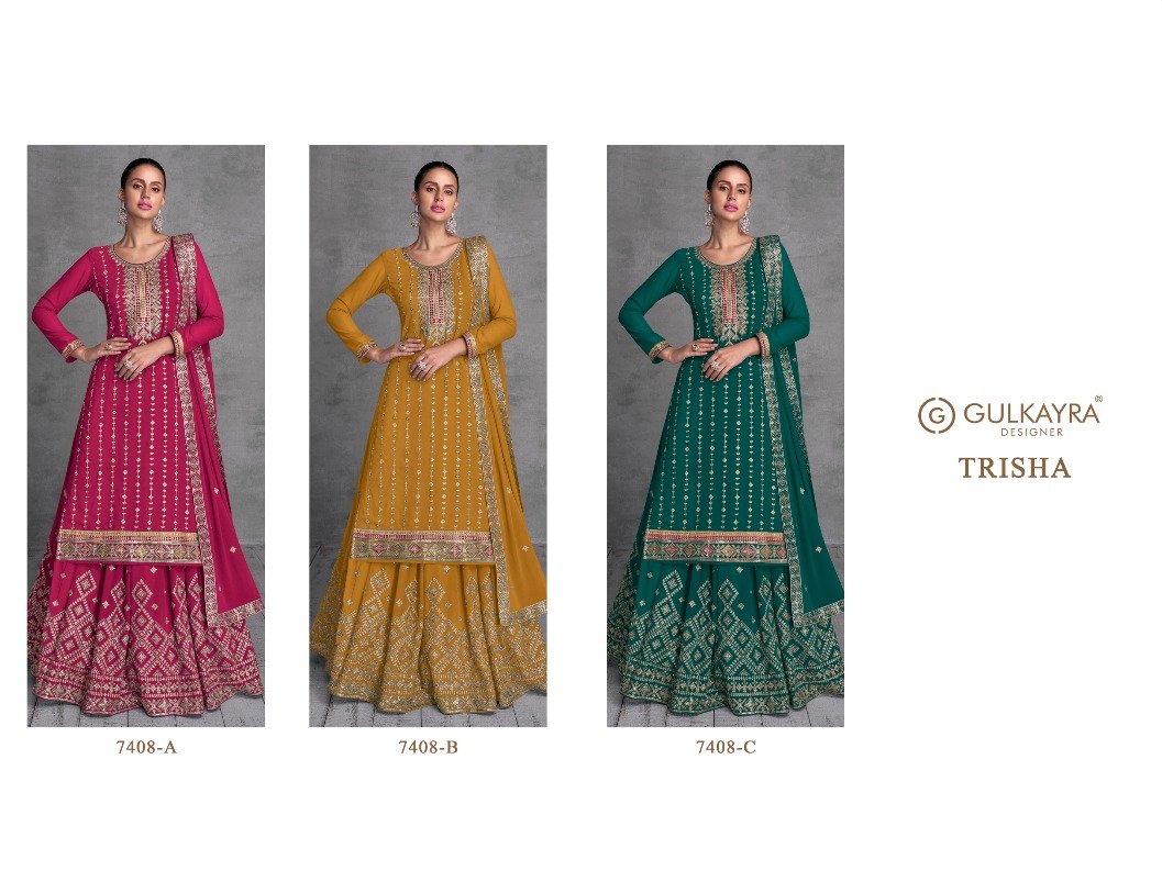 Gulkayra Designer Trisha 7408 Colors 4