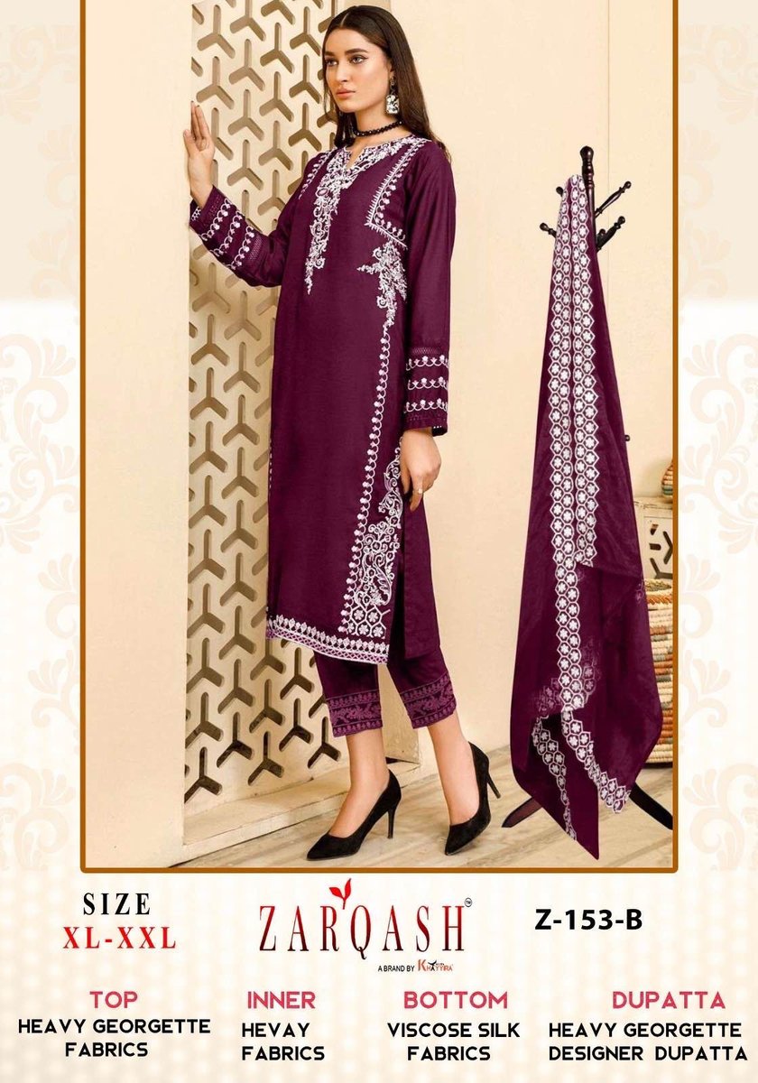 ZARQASH READYMADE COLLECTION Z-153-A TO Z-153-C 2