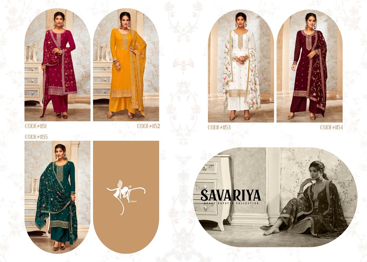 RADHA TRENDZ SAVARIYA 1151 TO 1155 6