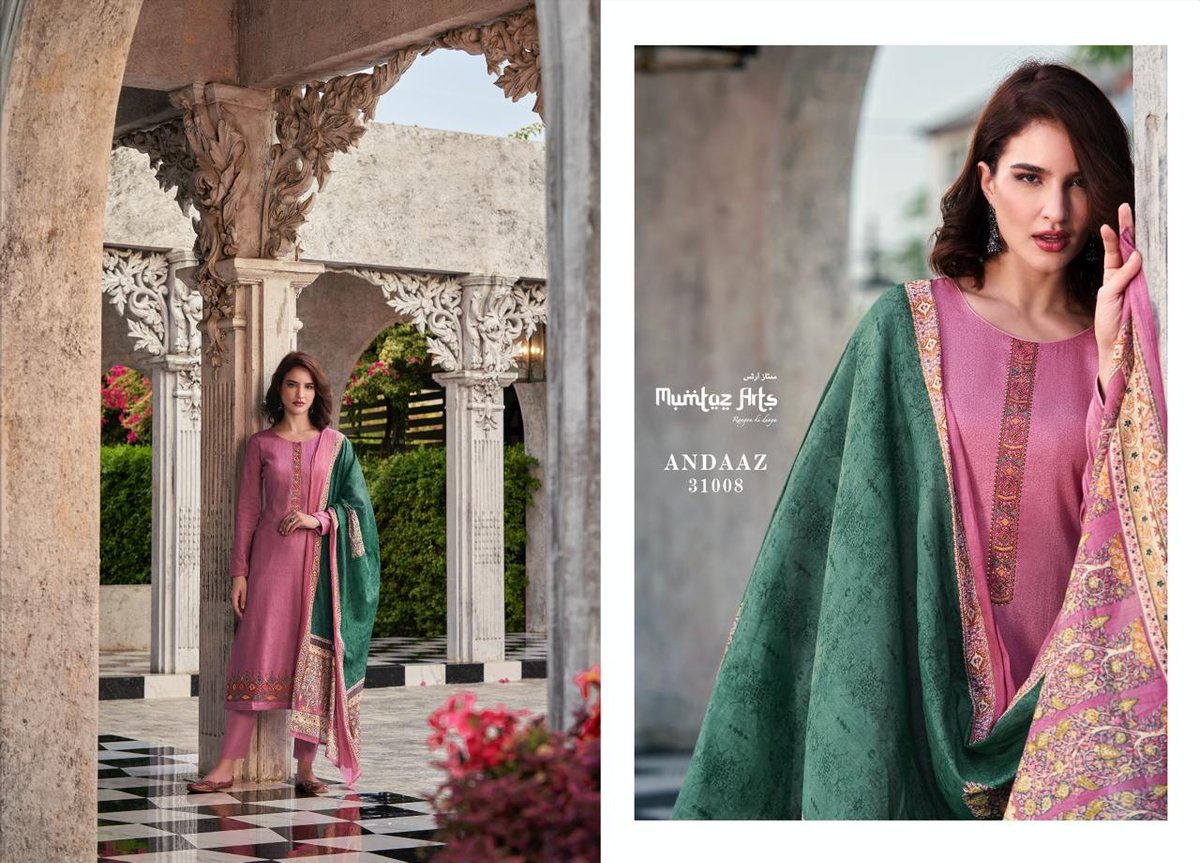 MUMTAZ ARTS ANDAAZ 31001 TO 31009 8