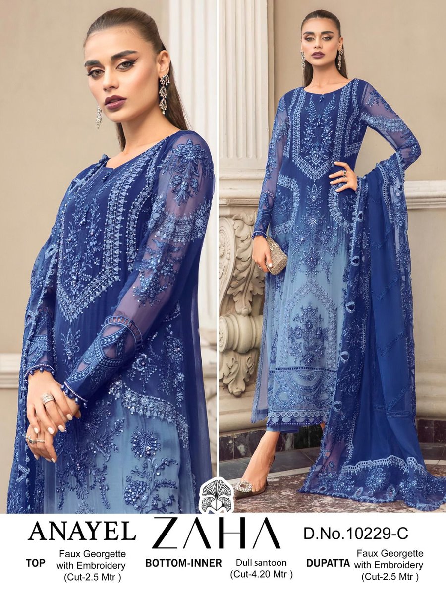 ZAHA ANAYEL VOL-1 10229-A TO 10229-D 3