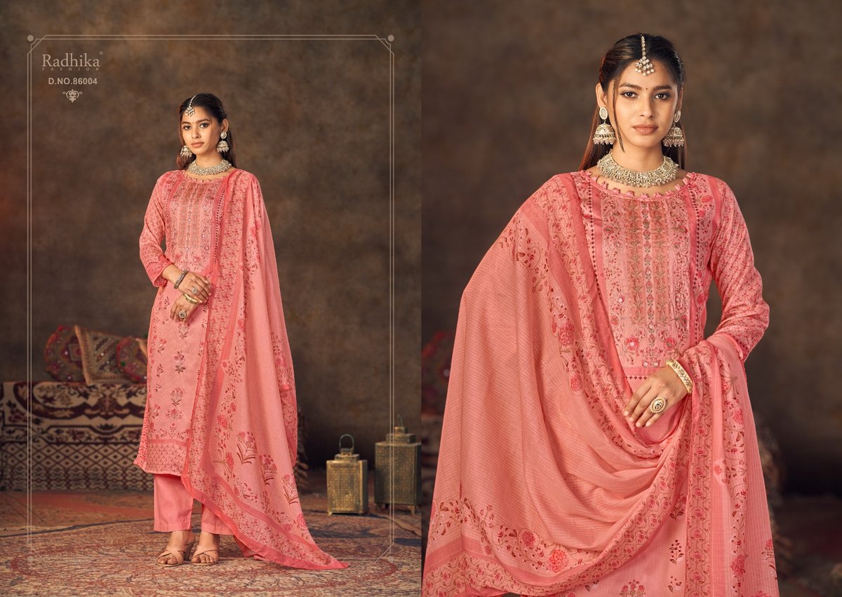 RADHIKA FASHION AZARA QURBAT 86001 TO 86005 4