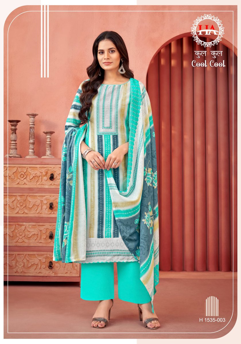 HARSHIT FASHION COOL COOL H-1535-001 TO H-1535-008 3